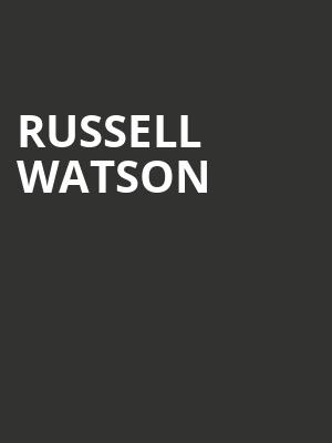 Russell Watson at Barbican Hall